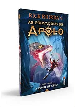 Capa do livro A Torre De Nero: Série As Provações De Apolo – Livro 5
