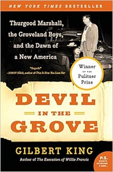 Capa do livro Devil in the Grove: Thurgood Marshall, the Groveland Boys, and the Dawn of a New America
