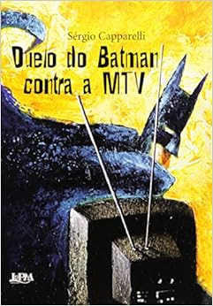 Capa do livro Duelo do Batman Contra MTV