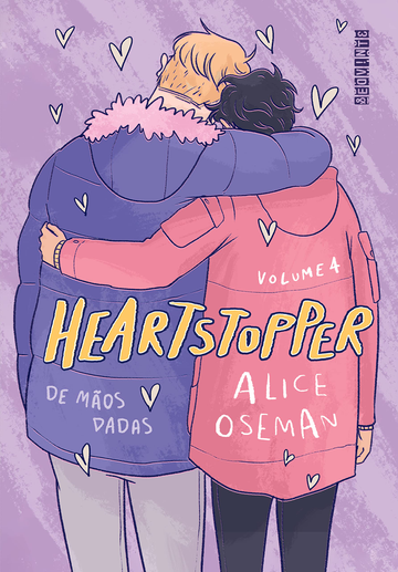 Capa do livro Heartstopper: De mãos dadas (vol. 4)