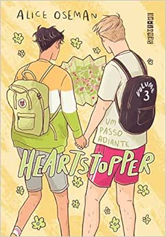 Capa do livro Heartstopper: Um passo adiante (vol. 3): Inspiração para a série da Netflix