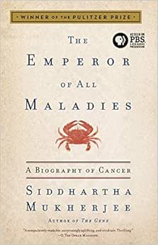 Capa do livro The Emperor of All Maladies: A Biography of Cancer