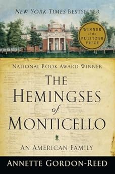 Capa do livro The Hemingses of Monticello: An American Family